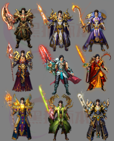 编号：2023-03-18-08版本剑甲--一套动态剑甲素材合...