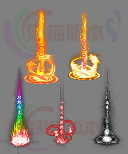 260311-B29传奇高清光柱素材