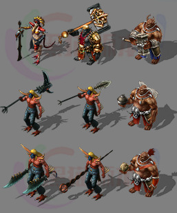 251203-B11怪物 传奇怪物高清素材