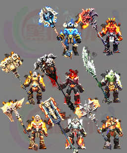 传奇剑甲素材 传奇复古高清素材 250317-A2剑甲分体