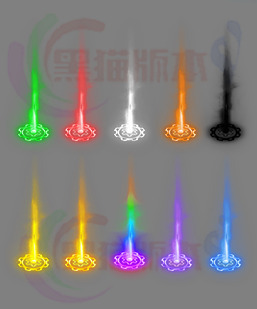 251129-B31无字齿轮光柱素材 传奇光柱高清素材