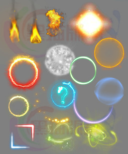 260112-A016首饰装备特效框素材