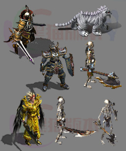 251230-A6怪物 传奇怪物高清素材