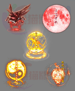 260319-B14传奇光柱高清素材