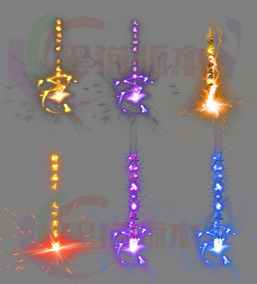 260311-B21传奇高清光柱素材