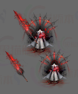 传奇素材剑甲 传奇高清剑甲素材 单职业素材 241029-A1剑甲+时装