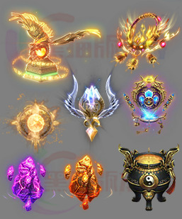 251123-A39法宝素材 传奇法宝高清素材