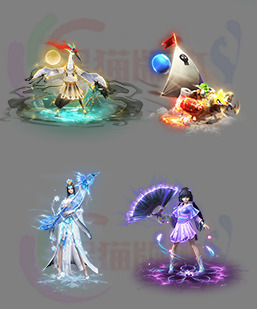 251201-B3八方向战宠宠物素材 带攻击无死亡 传奇怪物高清素材