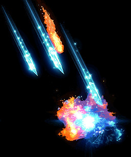 传奇技能素材 高清动态魔法特效BUFF技能 241220-A14特效全屏技能