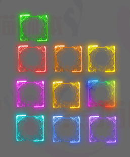 260113-A016首饰装备特效框素材