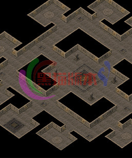 251125-A22神秘未知暗殿无缝封边 传奇地图素材