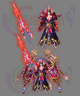 260131-A33单职业剑甲素材 传奇剑甲高清素材