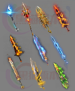 251225-B8动态内观武器 传奇武器高清素材