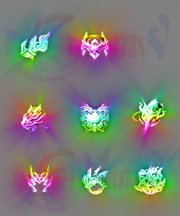 260129-A104传奇动态首饰素材 七彩首饰素材