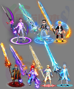 传奇剑甲素材 传奇复古高清素材 250318-A1剑甲分体