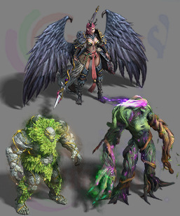 251230-A3怪物220个 传奇怪物高清素材