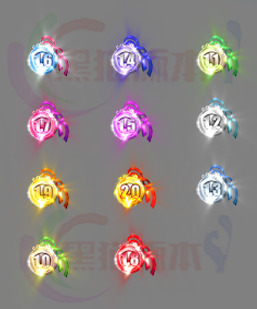 251121-B5倍攻勋章 传奇勋章首饰高清素材