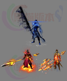 传奇素材剑甲 传奇高清剑甲素材 单职业素材 241027-a4剑甲分体