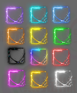 260113-A012首饰装备特效框素材