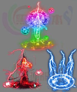 260318-B5传奇光柱高清素材