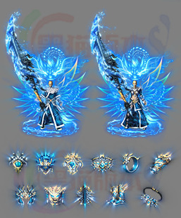 251119-B38天魔雷霆 传奇剑甲特效高清素材