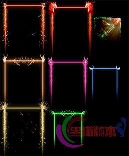 251130-A64装备背景特效 传奇悬浮框特效打包UI素材