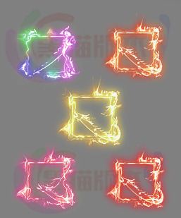 260112-A074首饰装备特效框素材