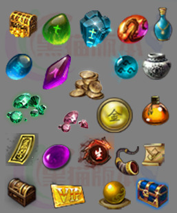 251230-A28静态道具 传奇道具高清素材