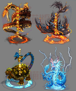 260319-A47传奇光柱高清素材