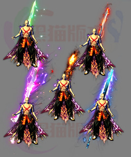 251123-A24背剑武器左手武器带外观