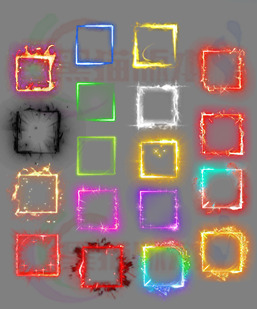 260112-A054首饰装备特效框素材