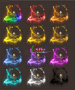 240105-B15-十二色盘龙护体魔法盾