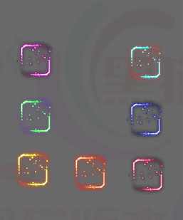 251206-A2传奇装备首饰框特效素材 传奇首饰框高清素材