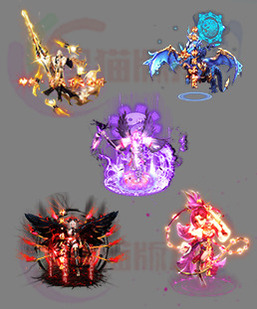 260317-B9传奇光柱高清素材