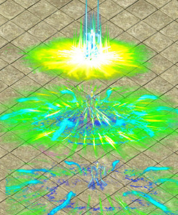 260308-A23魔法技能 大波浪冲击 全屏攻击特效