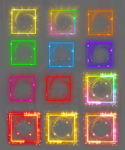 260112-A023首饰装备特效框素材