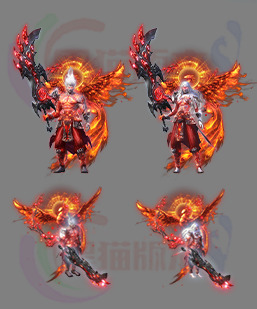 251201-B16血涂尊者素材 传奇时装高清素材