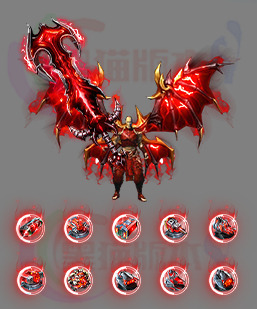 251203-B31血魔霸天剑甲 传奇剑甲高清素材