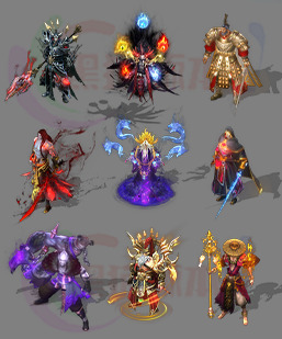 251203-B05怪物 传奇怪物高清素材