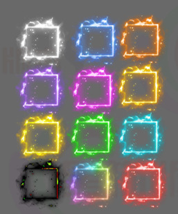 260113-A015首饰装备特效框素材