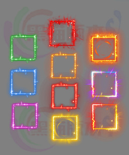 260112-A052首饰装备特效框素材