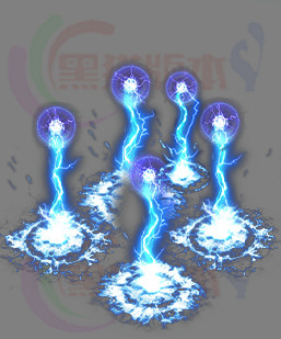 传奇技能素材 高清动态魔法BUFF特效技能 241222-A45技能