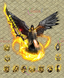 260131-A26单职业剑甲素材 传奇剑甲高清素材