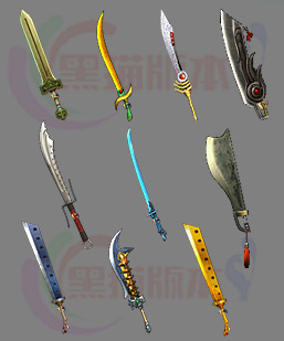 251227-B4静态内观武器 传奇武器高清素材