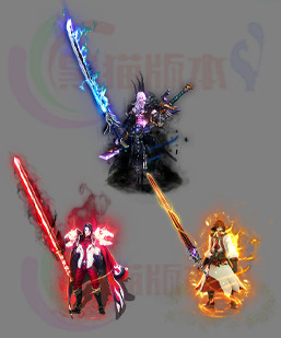 传奇素材  特效复古高清传奇素材 240925-A15剑甲