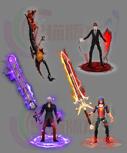 传奇剑甲素材 传奇复古高清素材 250312-B7剑甲