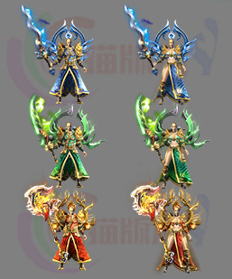 251121-B12三职业剑甲 传奇剑甲高清素材