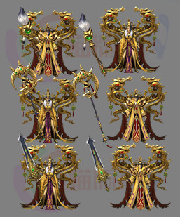 251117-A2盛大牛年四职剑甲三职业素材