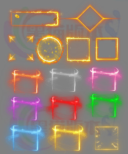 260113-A001首饰装备特效框素材