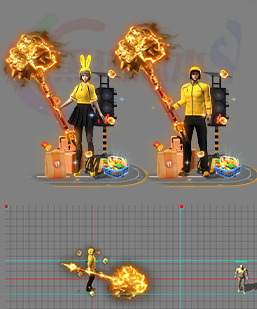 260124-A017男女剑甲素材 传奇剑甲高清素材